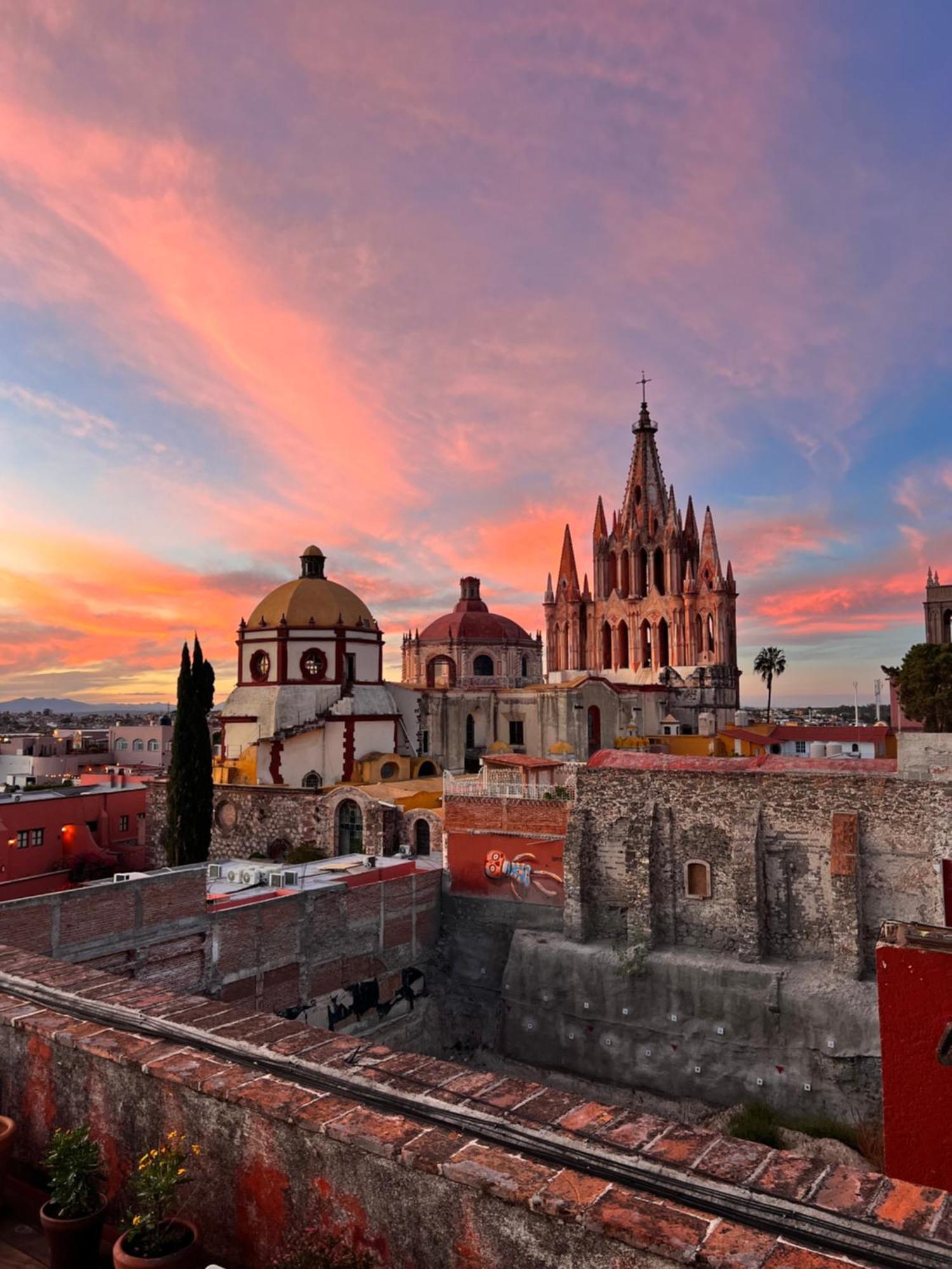Suite De Lujo Con Terraza Panoramica San Miguel de Allende Ngoại thất bức ảnh